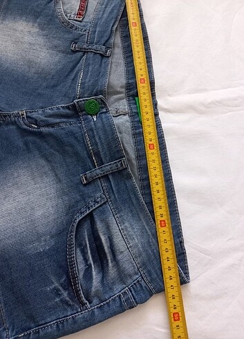 42 Beden y2k vintage lolita 2000s düşük bel mini kot şort