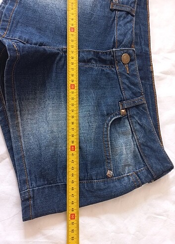 38 Beden lacivert Renk y2k vintage lolita 2000s eksra düşük bel mini kot şort