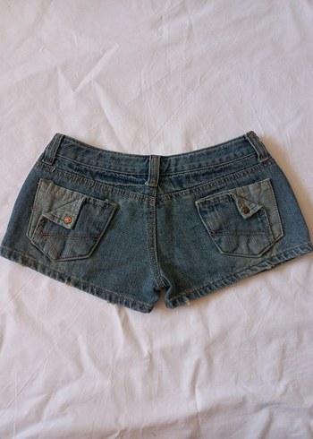 American Vintage y2k vintage lolita 2000s düşük bel mini kot şort