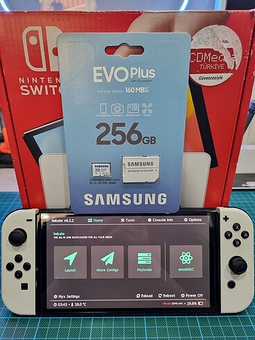 ÇİPLİ 256GB NİNTENDO SWİTCH OLED
