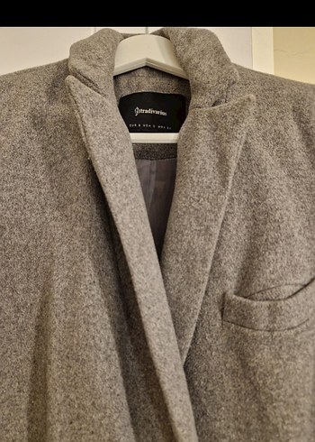 Stradivarius Gri Klasik Kaban