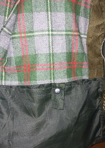 Barbour muadili kaliteli Erkek Vintage Süet Midi Kaban waxlı - Görsel 7