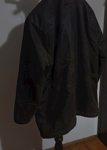 Barbour orijinal Düğmeli Kahverengi Deri Erkek Ceket - Görsel 6