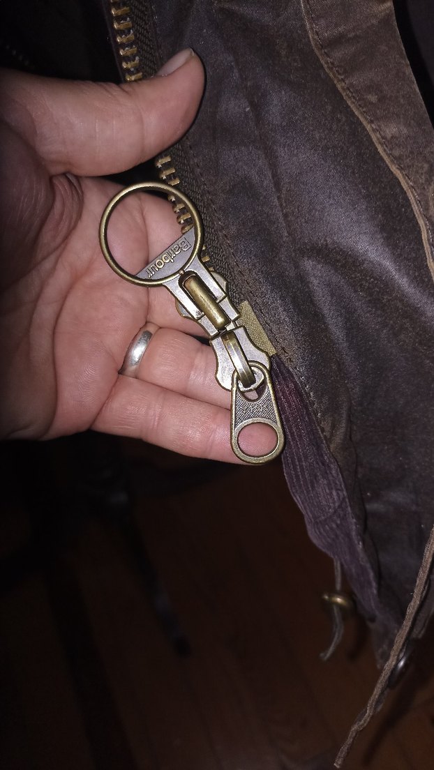 Barbour orijinal Düğmeli Kahverengi Deri Erkek Ceket - Görsel 3