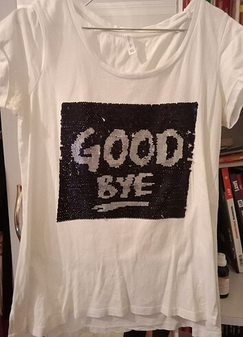 Defacto Yakası geniş t-shirt