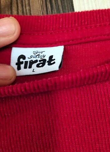 l Beden Orijinal Fırat baskılı triko kazak