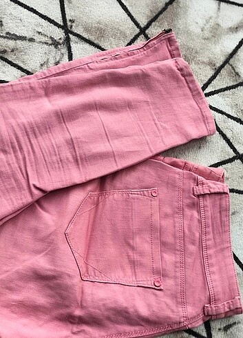 Pembe skinny jean