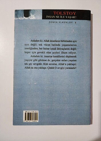 İnsan Ne İle Yaşar - Tolstoy