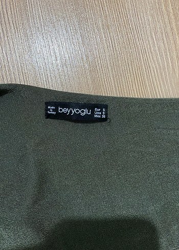 Yeşil Drapeli Tek Omuzlu body - Görsel 3