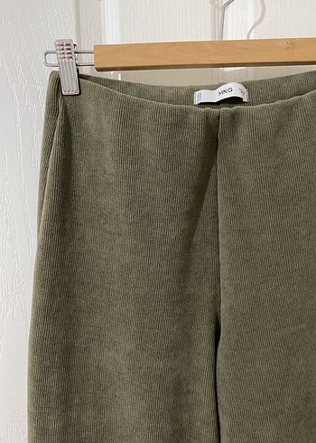 Kadın Süet Salaş Midi Kumaş Pantolon - Görsel 3