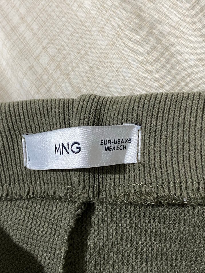 Kadın  Süet Salaş Midi Kumaş Pantolon - Görsel 4