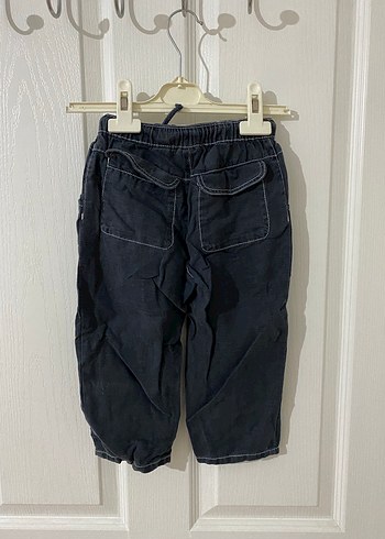 Erkek Çocuk Gri Bol Kesim Kot Pantolon - Görsel 2