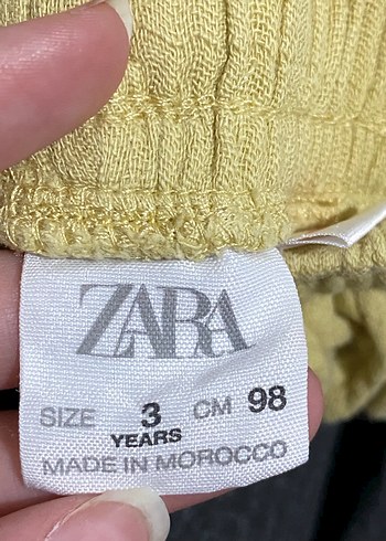 Bej Keten Erkek Çocuk Şort - Görsel 3