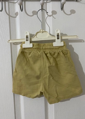 Bej Keten Erkek Çocuk Şort - Görsel 2
