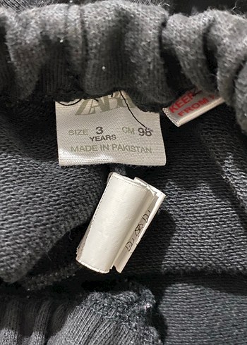 Erkek Çocuk Siyah Rahat Kesim Eşofman Altı - Görsel 4