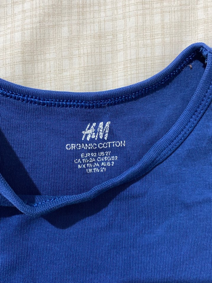 H&M Kolsuz Lacivert Bebek Body - Görsel 3
