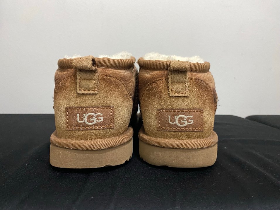 Bej Süet Kadın Kürklü Dolgu Topuk Bot - Görsel 3