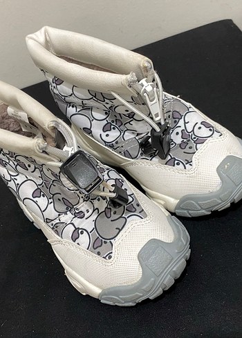 Erkek Çocuk Beyaz Baskılı Spor Bot - Görsel 3