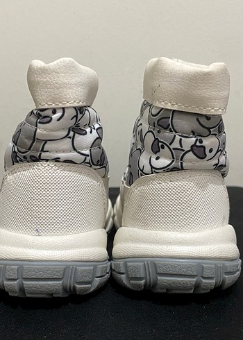 Erkek Çocuk Beyaz Baskılı Spor Bot - Görsel 4