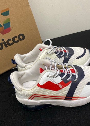 Vicco Beyaz Yüksek Topuklu Spor Ayakkabı - Görsel 2