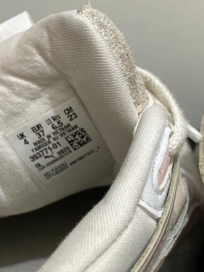 Deri Yılan Desenli Beyaz Kadın Sneakers - Görsel 4