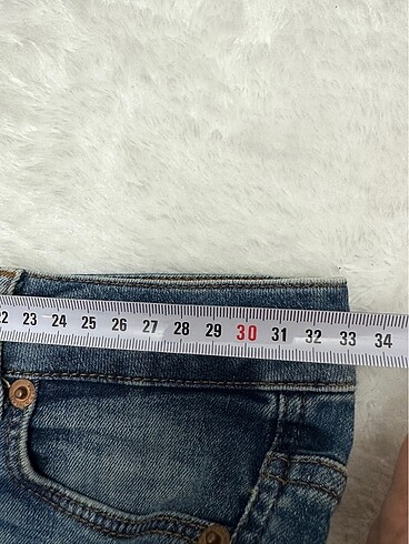 34 Beden mavi Renk Pull and bear düşük bel jean