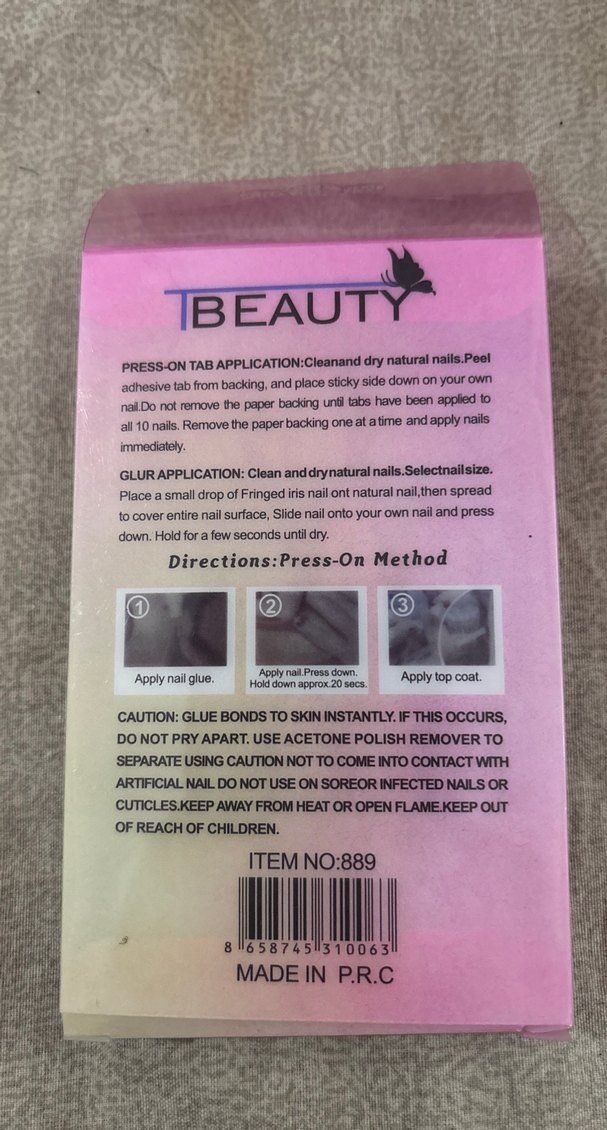 Pastel Renkli 12'li Tırnak Süsü Seti - Görsel 2