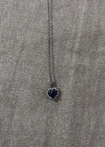 Gri Zincir Detaylı Midi Kadın Kolye - Görsel 2