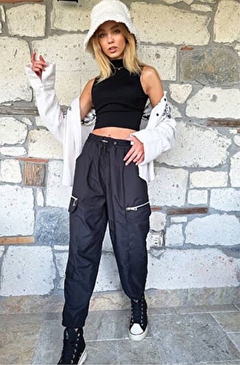 Zara kargo pantolon