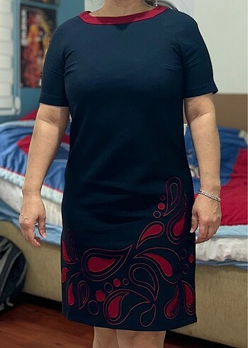 Şık rahat kadın elbise