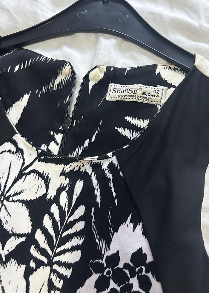 Kadın elbise esnek şık rahat astarlı - Görsel 2