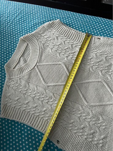 Kadın süveter triko yanlardan bağlamalı - Görsel 3