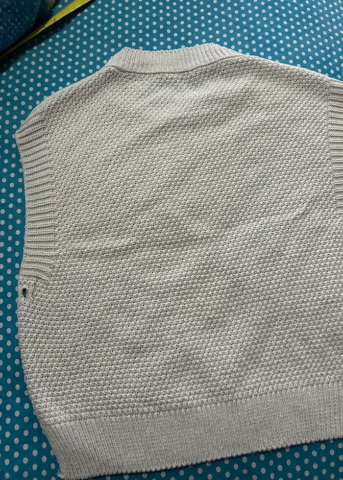 Kadın süveter triko yanlardan bağlamalı - Görsel 2