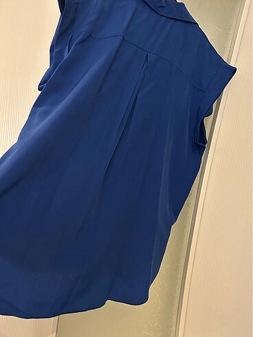 Mng bluz parlement mavisi şık rahat göml - Görsel 2