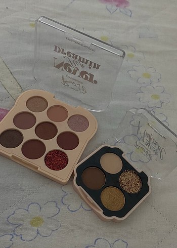 Beden Renk Bej 9 Renk Işıltılı Göz Farı Paleti