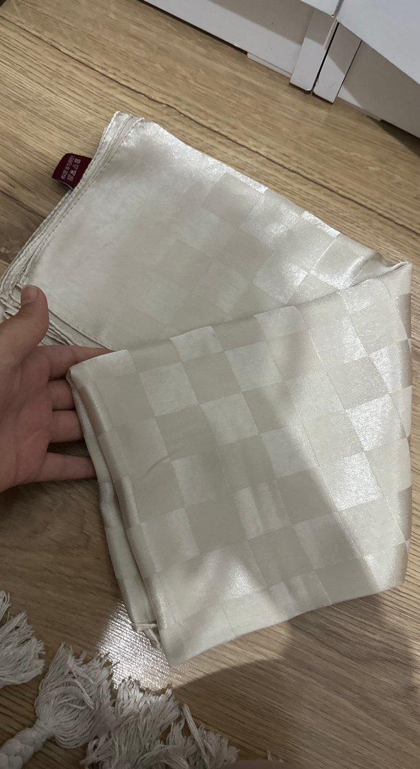 Krem şal sorunsuz - Görsel 4