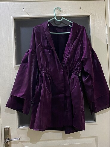 tasarım saten tafta ceket şık kimono