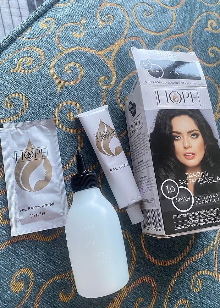 SAÇ BOYASI 1.0 SİYAH - Görsel 2