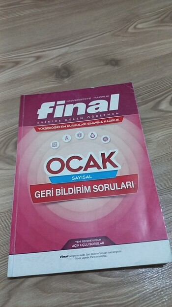 Üniversite hazırlık / final yayınları/ sayısal 