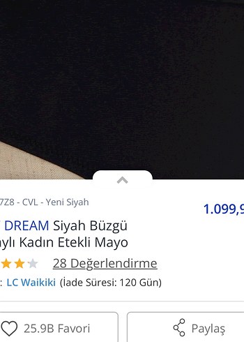 36 Beden Piliseli Siyah Strappy Kadın Mayo etekli