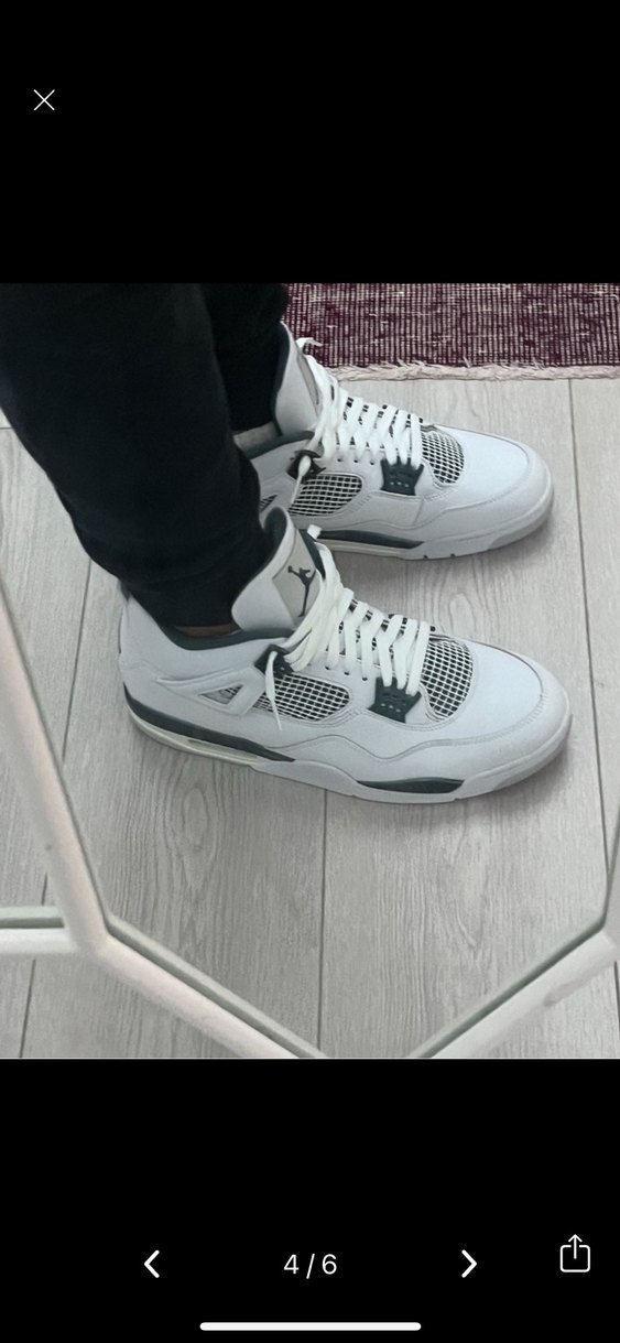 jordan 4 oxidized green 48.5 - Görsel 2