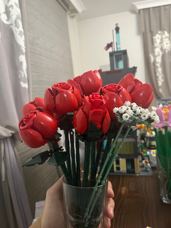 Lego gül buketi - Görsel 2