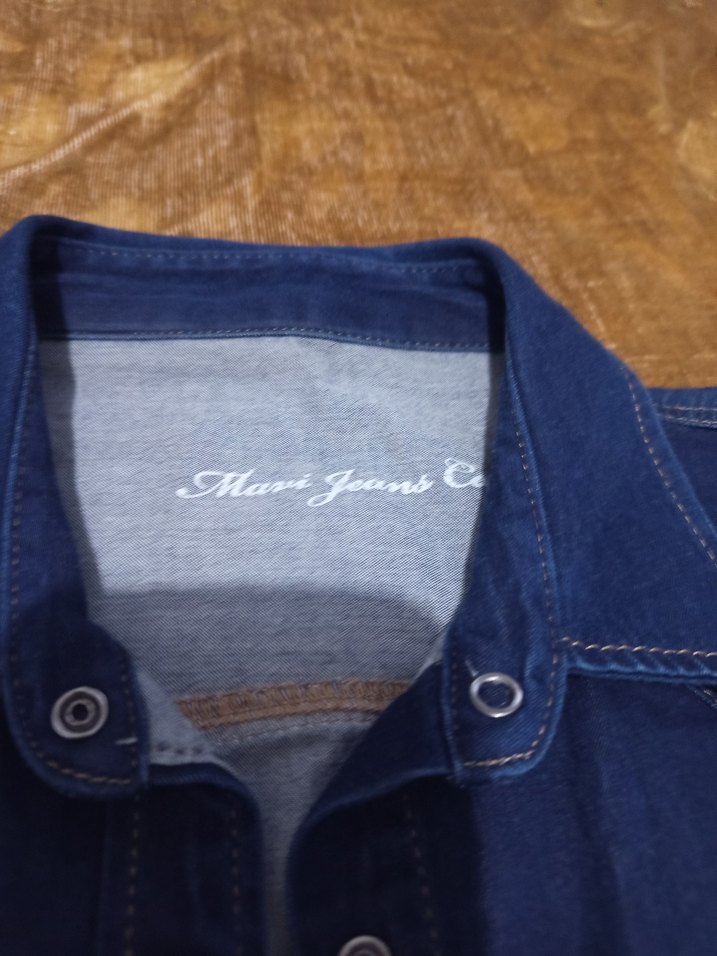 Mavi Kadın Denim Ceket Düğmeli - Görsel 3