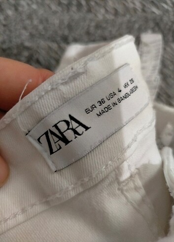 Zara Zara kot Jean beyaz