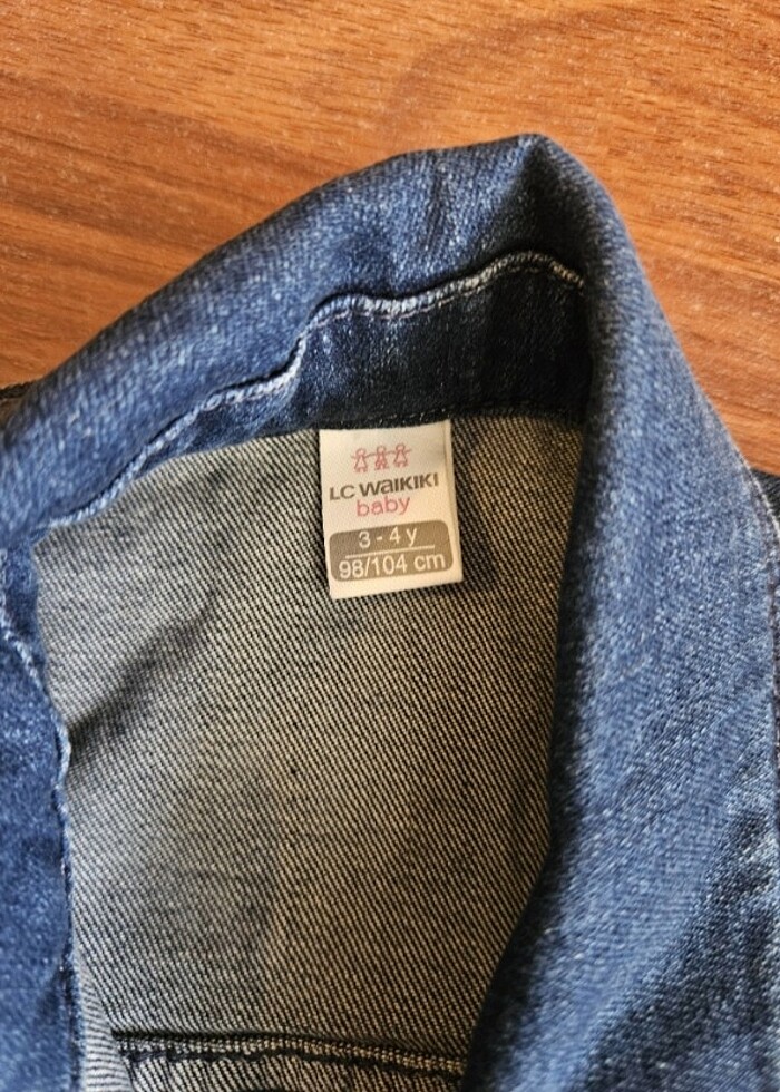 Kız Cocuk Jean / Kot ceket  - Görsel 4