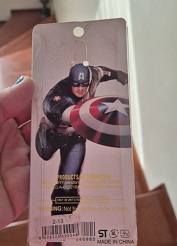 Kaptan Amerika Anahtarlik - Görsel 2