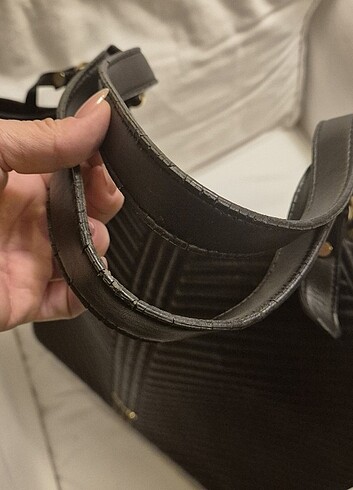 Orijinal Nine West siyah omuz cantasi - Görsel 5