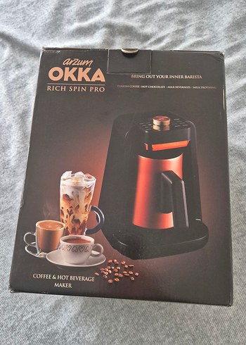 Arzum Okka Spin Pro Gri Kahve Makinesi - Görsel 6