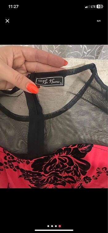 s Beden bordo Renk Kırmızı düğün için elbise