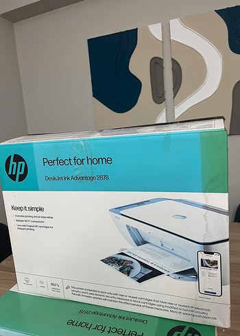 HP DeskJet Ink Advantage 2878 Yazıcı Beyaz